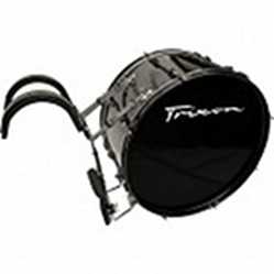 Trixon Marching Bass Drum 24x12 black